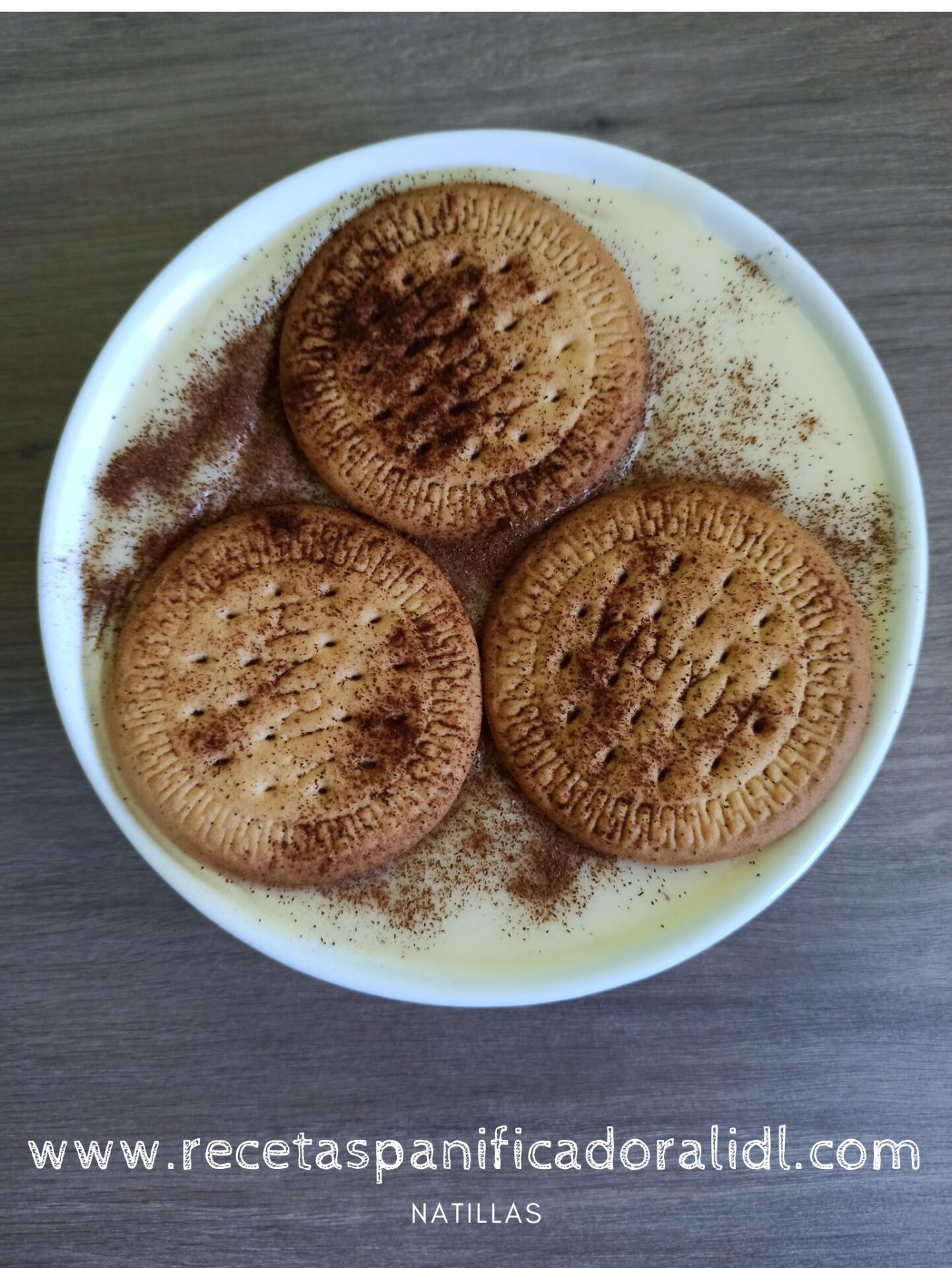 Natillas en la panificadora del Lidl fácil y cómodo