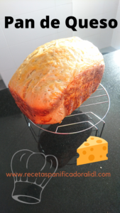 Receta sencilla para hacer pan de queso en panificadora Silvercrest Lidl