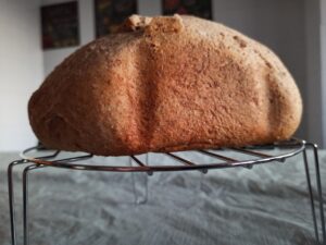 receta para hacer pan de espelta 60% en panificadora Silvercrest, la panificadora del Lidl
