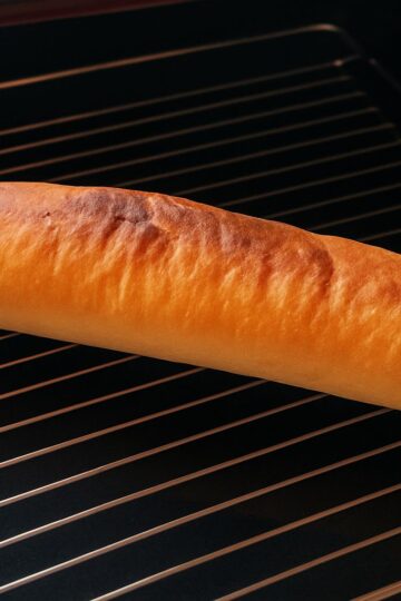 Pan rústico casero elaborado con ayuda de la panificadora del Lidl.